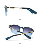 Vintage Pilot Style Round Frame Shades