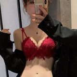 Adjustable Lace Fitting Push-Up Bra