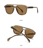 Square Frame Retro Acrylic Sunglass