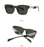 Trendy Half-Pin Frame Retro Eyewear