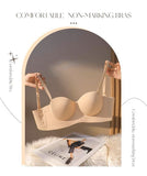 Seamless Thick Cup Push-Up Bra