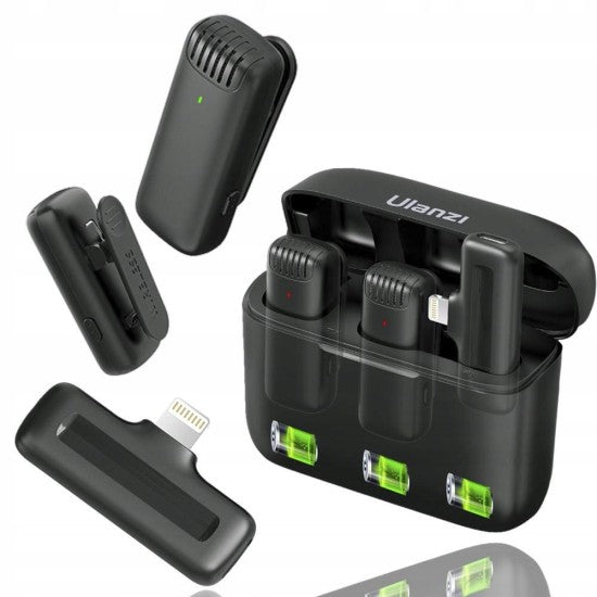 Long Range Wireless Clip Microphone Setup