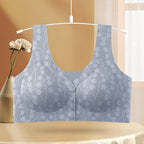 Korean Style Front Button Seamless Comfort Bra ( Set of 2)
