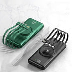 3 In 1 Wireless Charging Multicable 10000mAh Powerbank