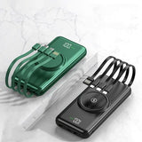 3 In 1 Wireless Charging Multicable 10000mAh Powerbank