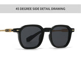 Vintage Pilot Style Round Frame Shades