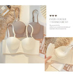 Seamless Thick Cup Push-Up Bra