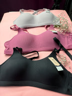 Ultra Smooth Wireless Bra ( Set of 3 )