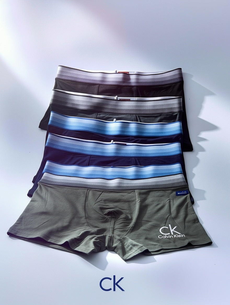 Soft Breathable Cotton Trunk Boxers ( Set of 6 )