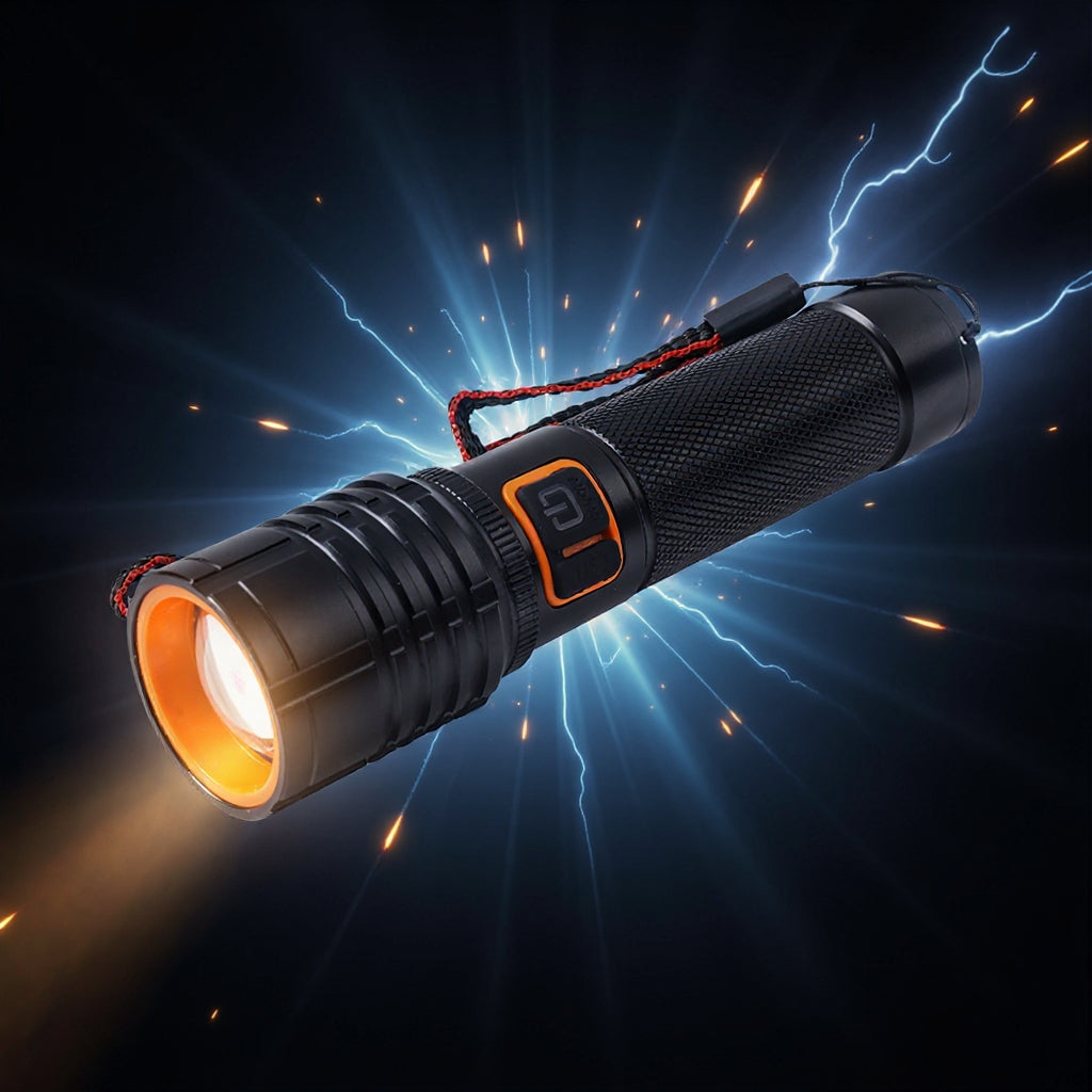PowerGrip Long-Range LED Torch Light