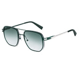 Kajira Square Frame Trim Sunglasses