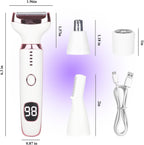 4-in-1 Rechargeable Smart Hair Remover & Grooming Kit