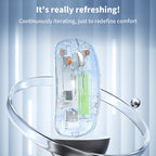 Transparent Silent Dual-Mode Bluetooth Wireless Optical Mouse