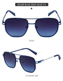 Kajira Square Frame Trim Sunglasses
