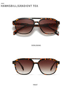Square Frame Retro Acrylic Sunglass