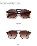 Square Frame Retro Acrylic Sunglass