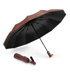 Strong Windproof 16 Ribs Auto Umbrella