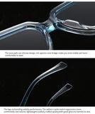 Retro Double Beam Square Frame Sunglasses