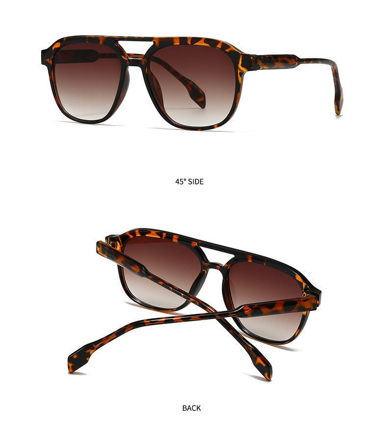 Square Frame Retro Acrylic Sunglass
