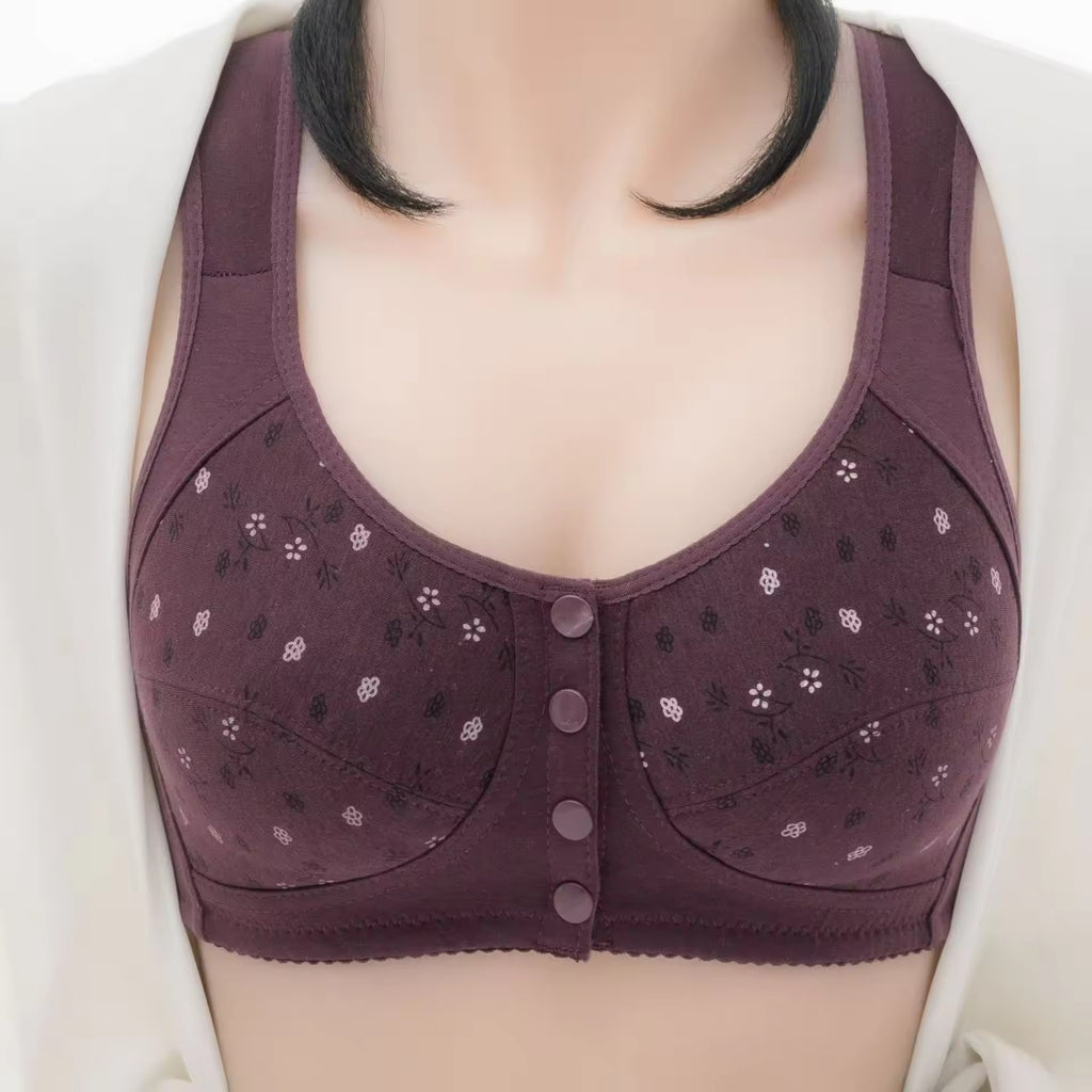 Floral Cotton Comfort Bra ( Set of 3 )