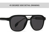 Square Frame Retro Acrylic Sunglass