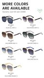 Anti-Glare Square Metal Driving Glasses