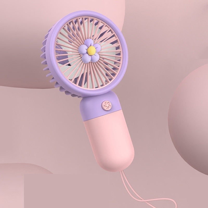 Cute Mini Usb Rechargeable Fan
