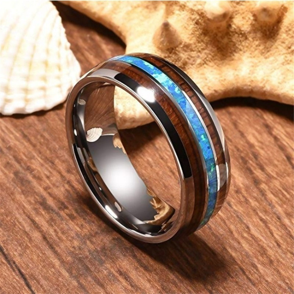Titanium Steel Dragon Pattern Ring