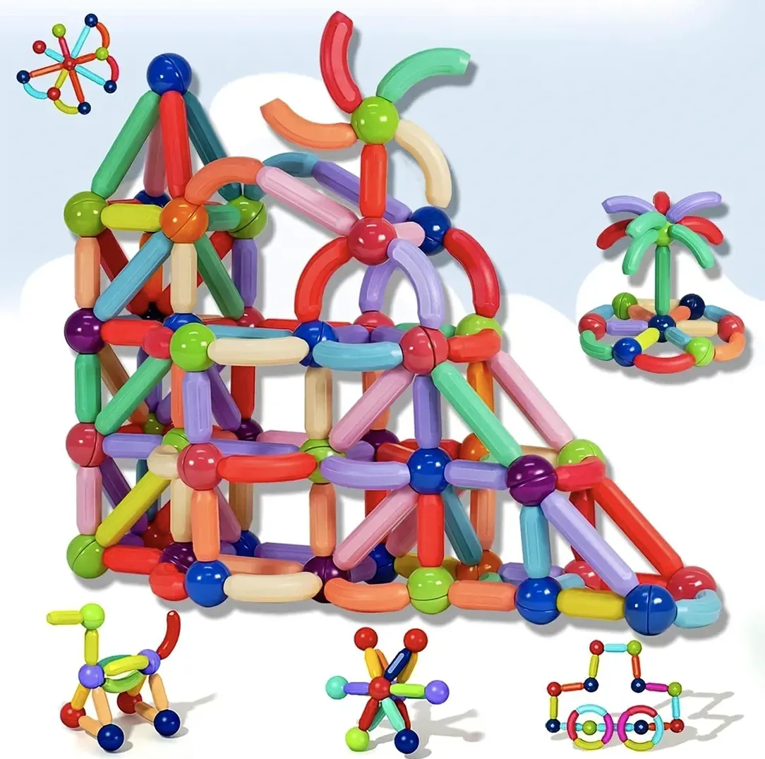Magnetic Stick STEM Building Toy – 36/42 PCS