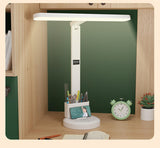 Smart Aura LED Desk Lamp with Clock