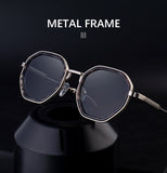 Trendy Metal Temple Cross-Border Eyewear