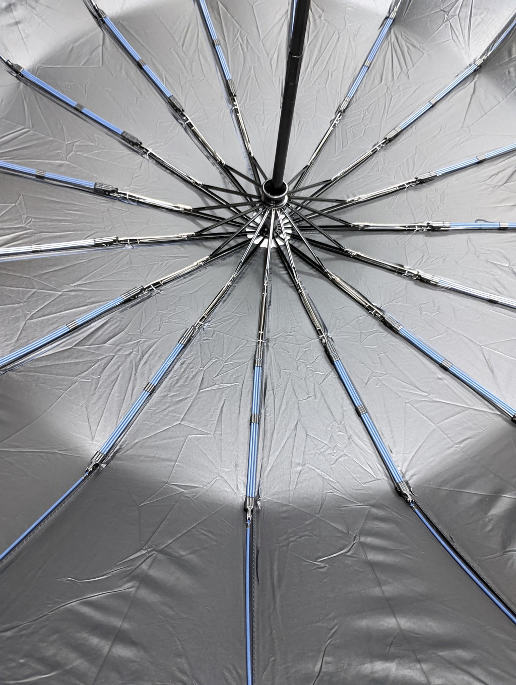 Strong Windproof 16 Ribs Auto Umbrella