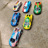 World Flag Themed Racing Toy Cars (12 Pcs)