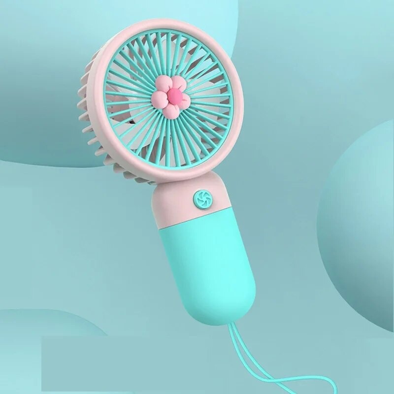 Cute Mini Usb Rechargeable Fan