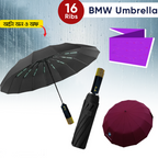 Strong Windproof 16 Ribs Auto Umbrella
