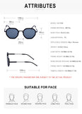 Trendy Metal Temple Cross-Border Eyewear