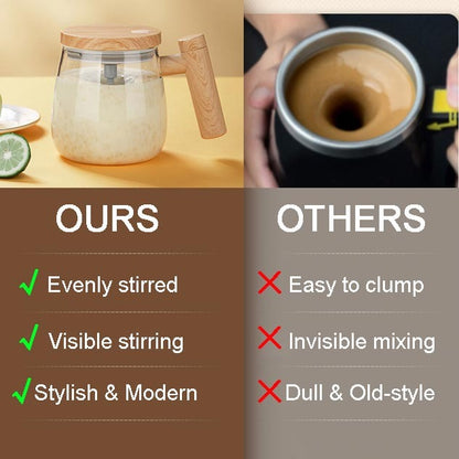 Smart Automatic Coffee Protein Mixer Mug