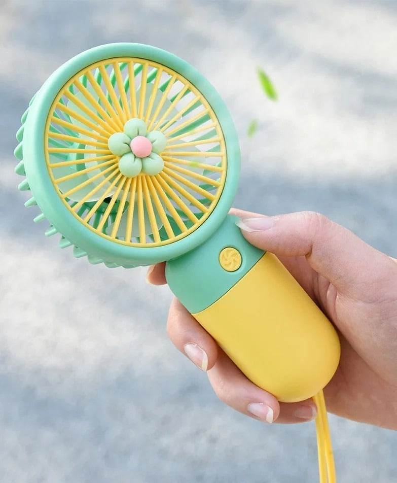 Cute Mini Usb Rechargeable Fan