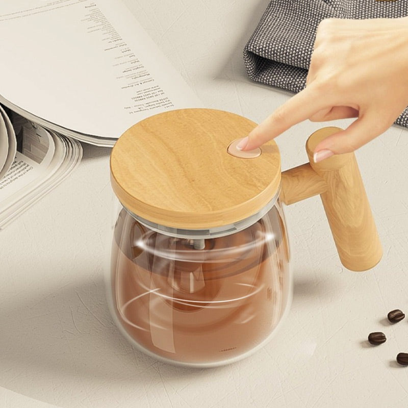 Smart Automatic Coffee Protein Mixer Mug