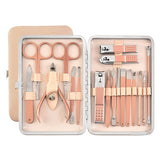 18-Piece Stainless Steel Nail Clipper Set