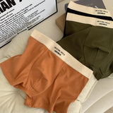 Threaded Contrast Color Men’s Boxer( Set of 04)