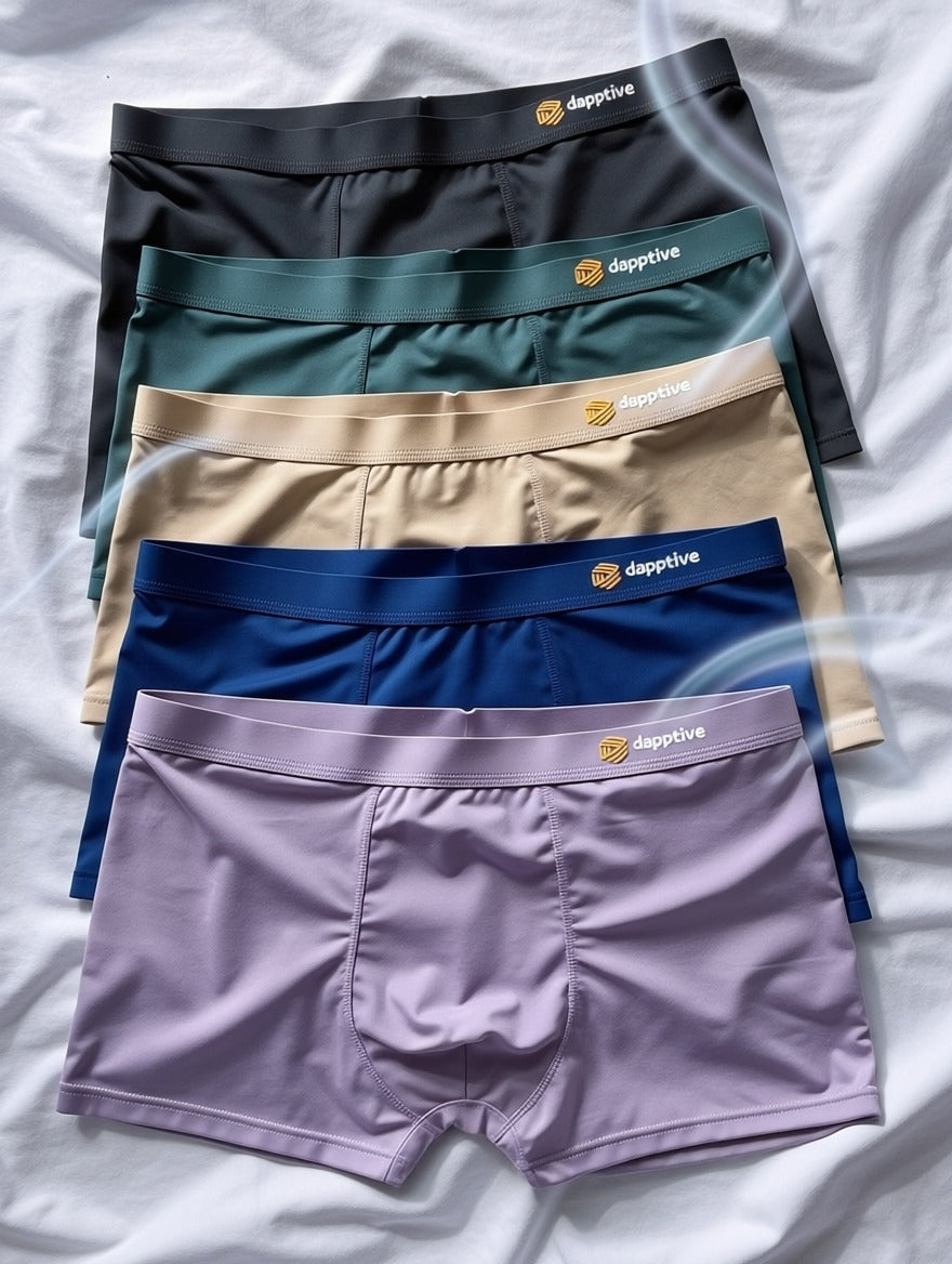 Men’s Luxury Ice Silk Underwear Combo ( set of 05)