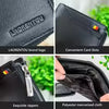 BABAOCARY Men's Short Zipper Wallet with Coin Pocket