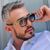 KAJILA Bold Retro Square Sunglasses for Men
