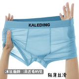 Cool Weave Ultra-Light Ice Silk Boxers( set of 04)