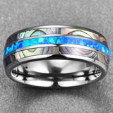 Sleek Polished Shell Fashion Ring