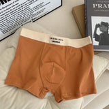 Threaded Contrast Color Men’s Boxer( Set of 04)