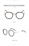 Trendy Metal Temple Cross-Border Eyewear