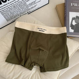 Threaded Contrast Color Men’s Boxer( Set of 04)