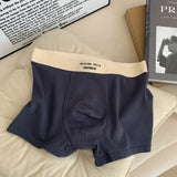 Threaded Contrast Color Men’s Boxer( Set of 04)